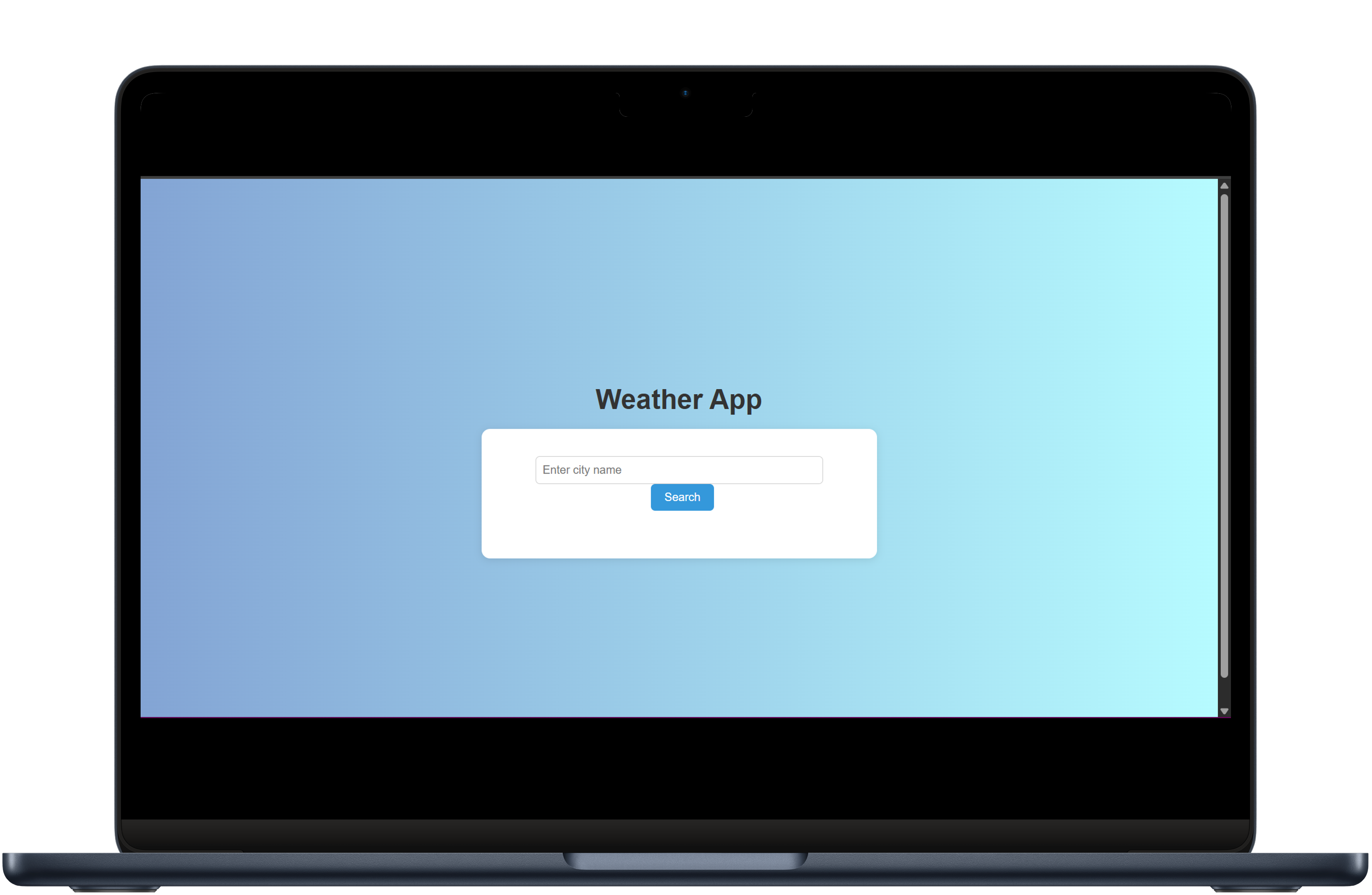 Weather App Project Thumbnail